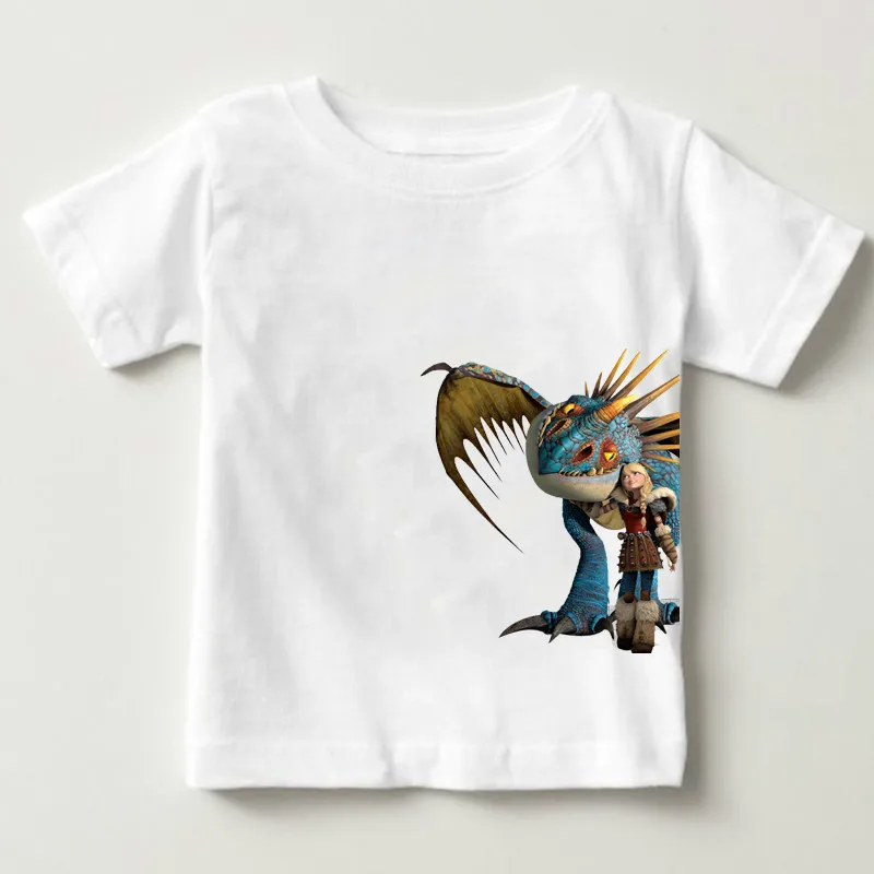 2019Fashion Men Tshirt How To Train Your Dragon Young T-Shirt Fitted Fall O Neck Fabric Tops Tees Toothless White t-shirt