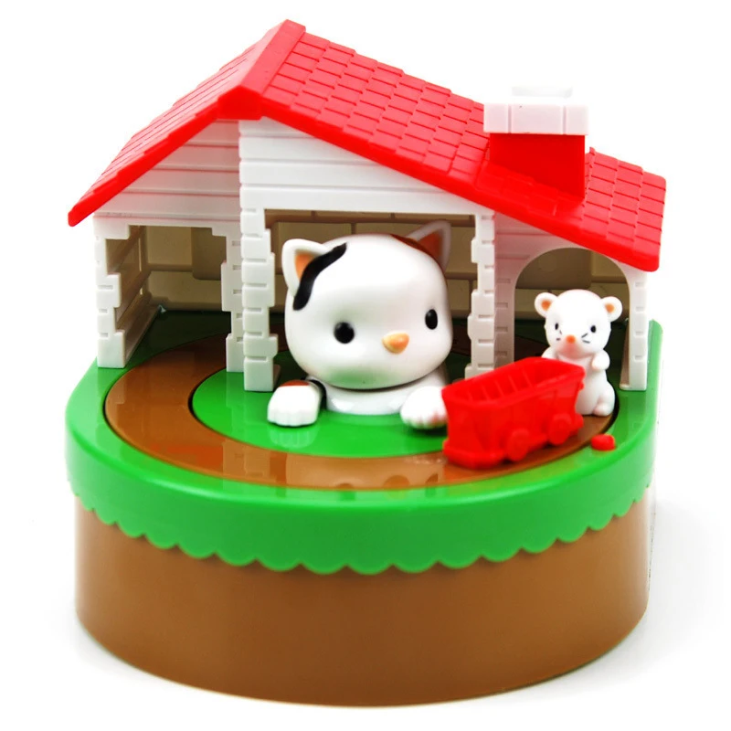 

Cute Mouse And Cat Save Money Box Toy Banks Collecting Saving Money Bank Creative Gift With Music Coins Saving Box