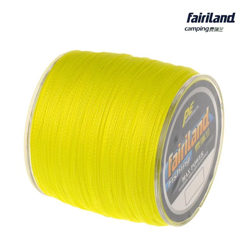 

Multifilament fishing line 500m PE braided line 0.4# 0.6# 0.8# 1#-6# Extreme strong Saltwater/Freshwater FAIRILAND floating line