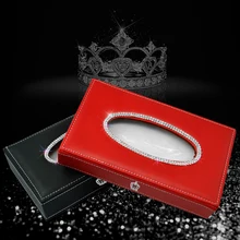 Универсальная кожаная автомобильная коробка для салфеток автоматический насос кассета аксессуары держатель креативная съемная коробка для бумажных салфеток органайзер для автомобиля