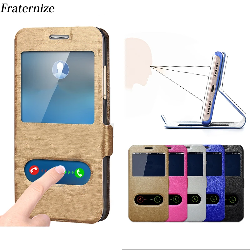 

Flip View Window Leather Case For Lenovo K3 A6000 K5 K6 K8 Note K5 Plus K6 Power X2 X3 K80 P1 A916 K920 A808 Zuk Z2 Stand Cover