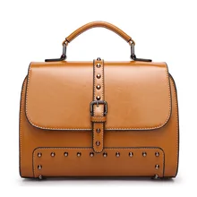 2016 New Arrival PU Leather Women Saddle Bag Lady’s Handbag Fashion Female Shoulder Bag