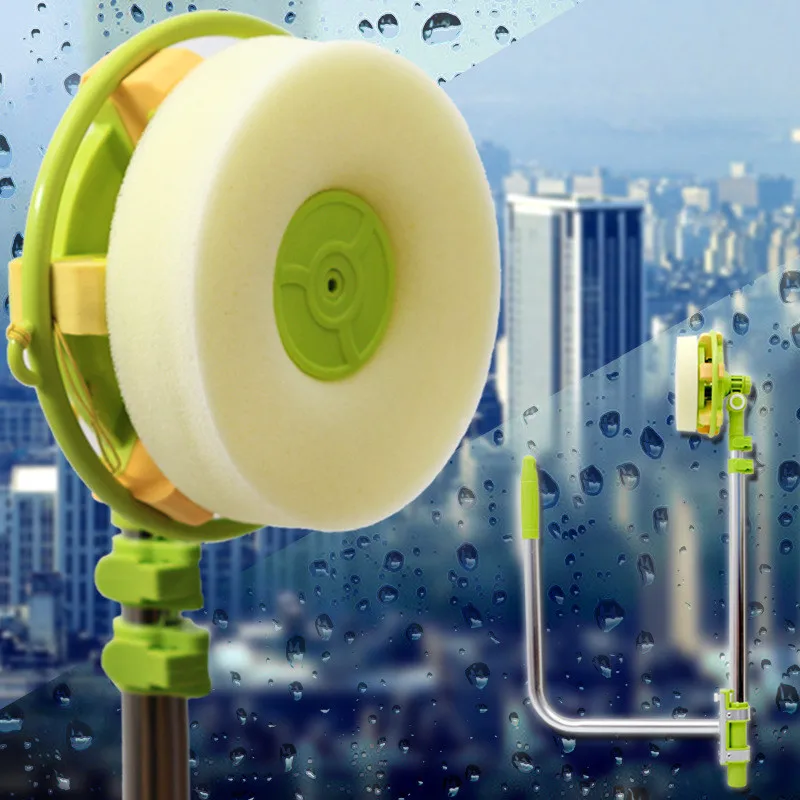telescopic High-rise window cleaning glass cleaner brush for washing windows Dust brush clean the windows hobot 168 188 (6)