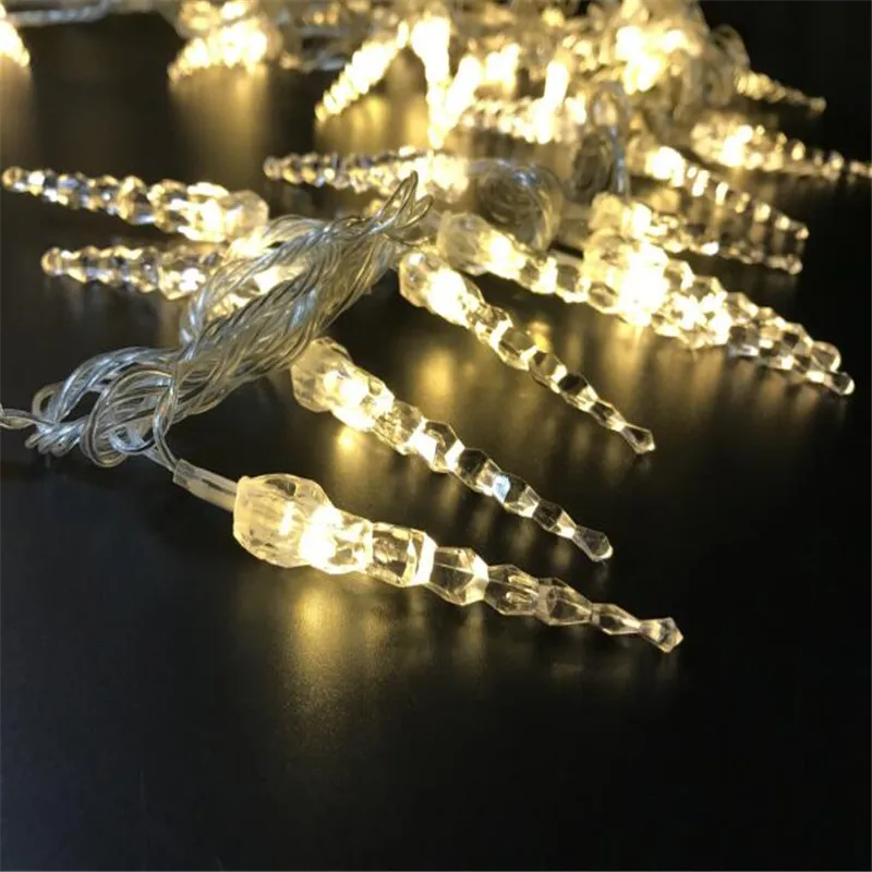 Holiday Lighting 5M 28 LED Icicle Home Xmas Decoration Christmas Lights Outdoor Waterproof Fairy String Lights