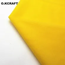 50*145 см желтый сплошной цвет флисовая ткань Tissu плюшевая ткань анти-пиллинг бархат флис для кукол ткани плавкие петли ткани Q0402