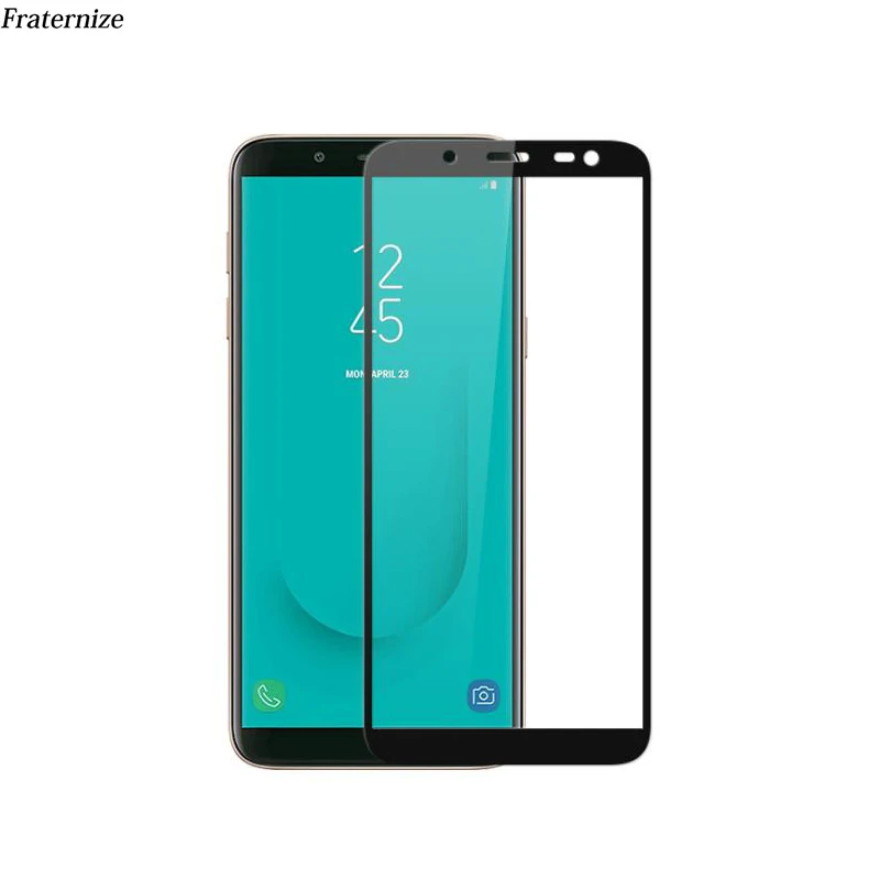 Полное покрытие экрана протектор Закаленное стекло пленка для Samsung Galaxy J7 Prime 2 2018 J4
