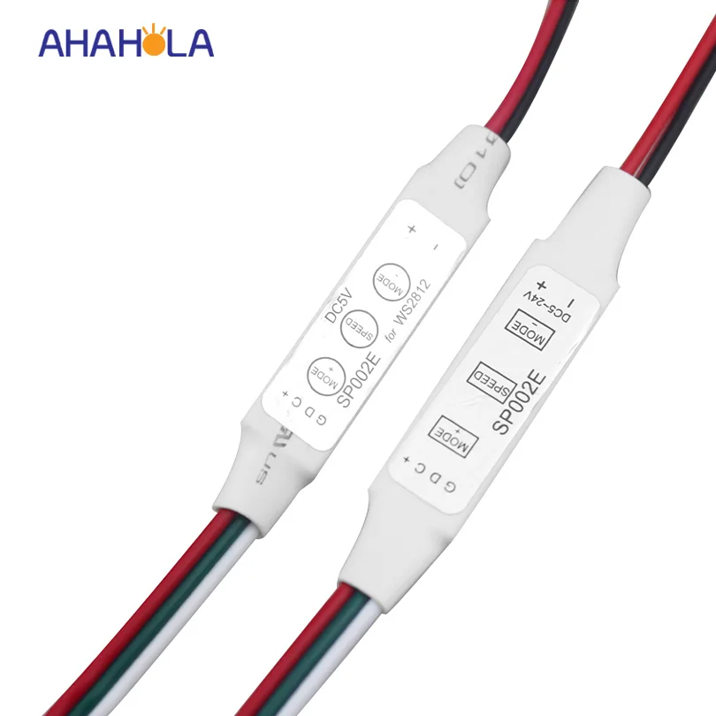 

SP002E ws2811 ws2812b ws2812 controller digital 5v led pixel controller 3 keys manual switch control max 100 pixel