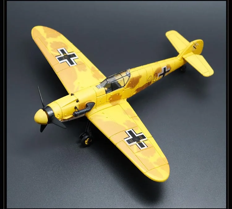 1:49 в сборе, военная модель BF 109, самолет, Игрушечная модель самолета, уличный спортивный планерный самолет