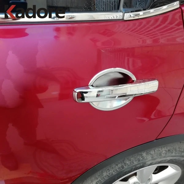 Для Nissan Qashqai Dualis 2007 2008 2009 2010 2011 2012 2013 хромированная Автомобильная Дверная ручка