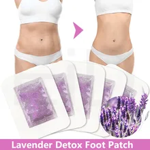 EiD Sliming Детокс пластырь для похудения Лаванда улучшает сон традиционный китайский травяной медицина Питательный Уход для ног стелька