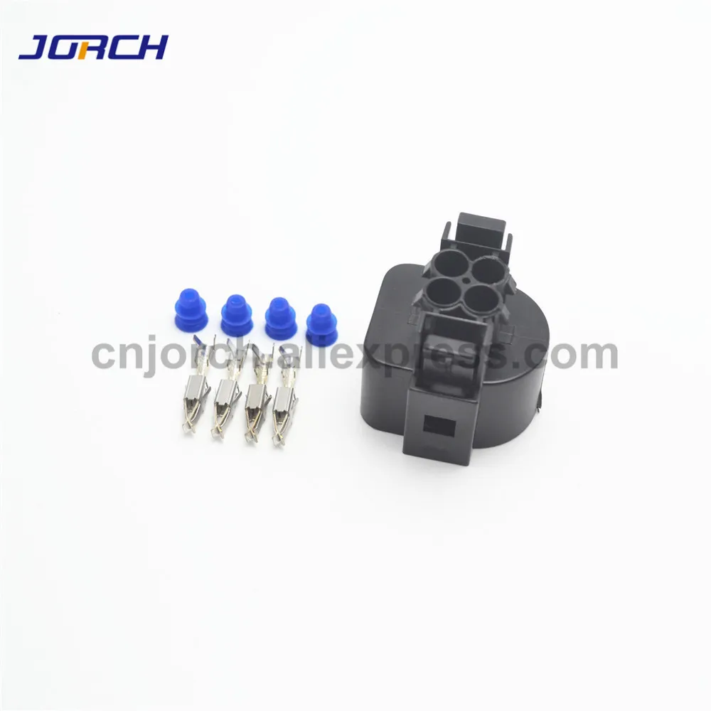 5 комплектов 4pin VW авто водонепроницаемый корпус вилка 1H0973734 жгут проводов