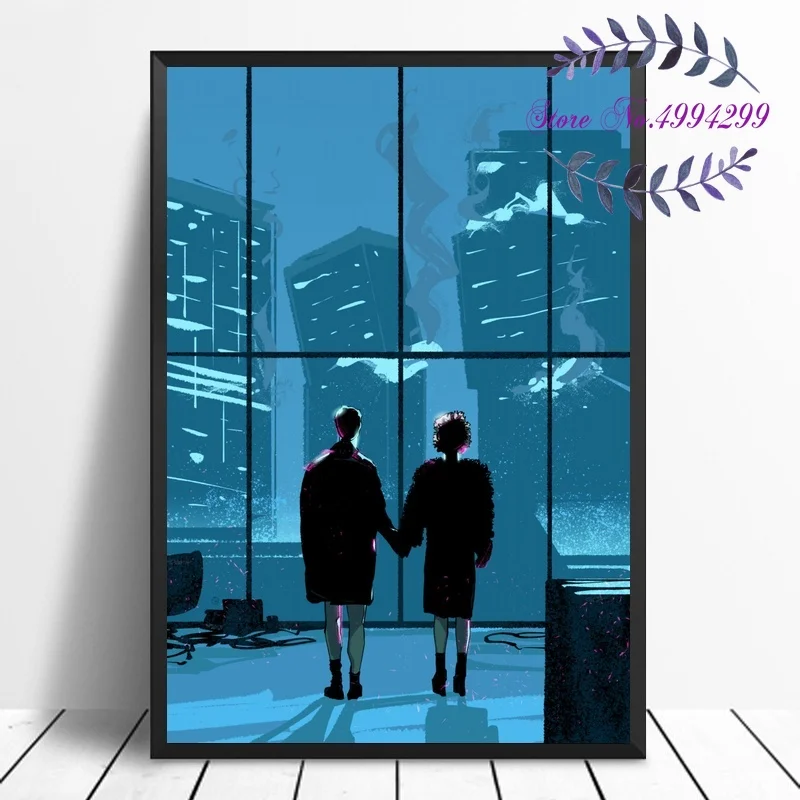

Fight Club Poster Movie Art Canvas Print Pictures Home Decor No Frame