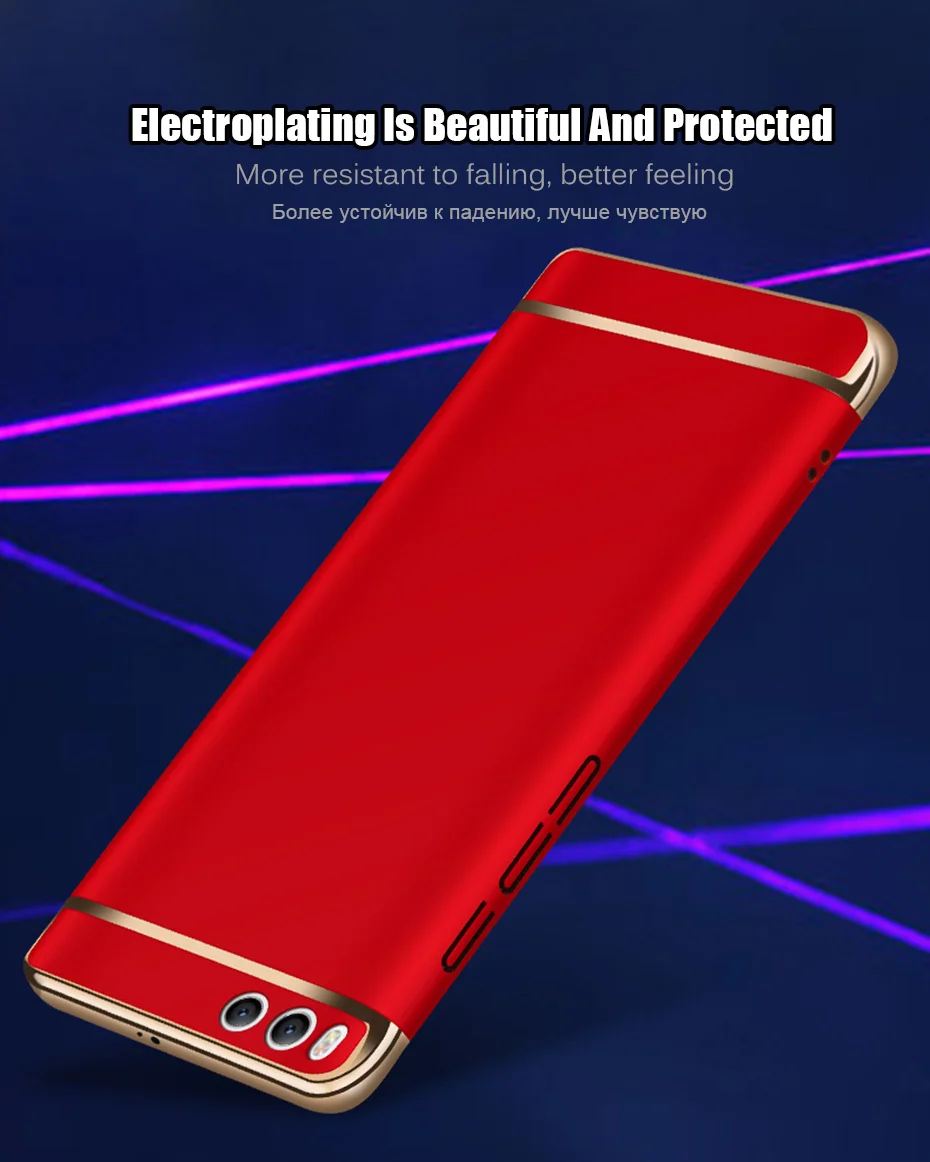 For Xiaomi Mi a1 Case mi6 5s Note 3 Phone Cases Luxury Hard Plastic Protective Case For Xiaomi mi6 5s plus 5x a1 Cases Funda on  (4)