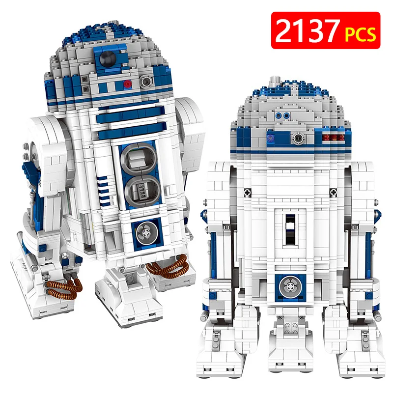 

New Technic LegoINGLYS Star Wars Series The R2-D2 Robot Set Out of Print Building Blocks Brick Toy for Kids Puzzel Gift