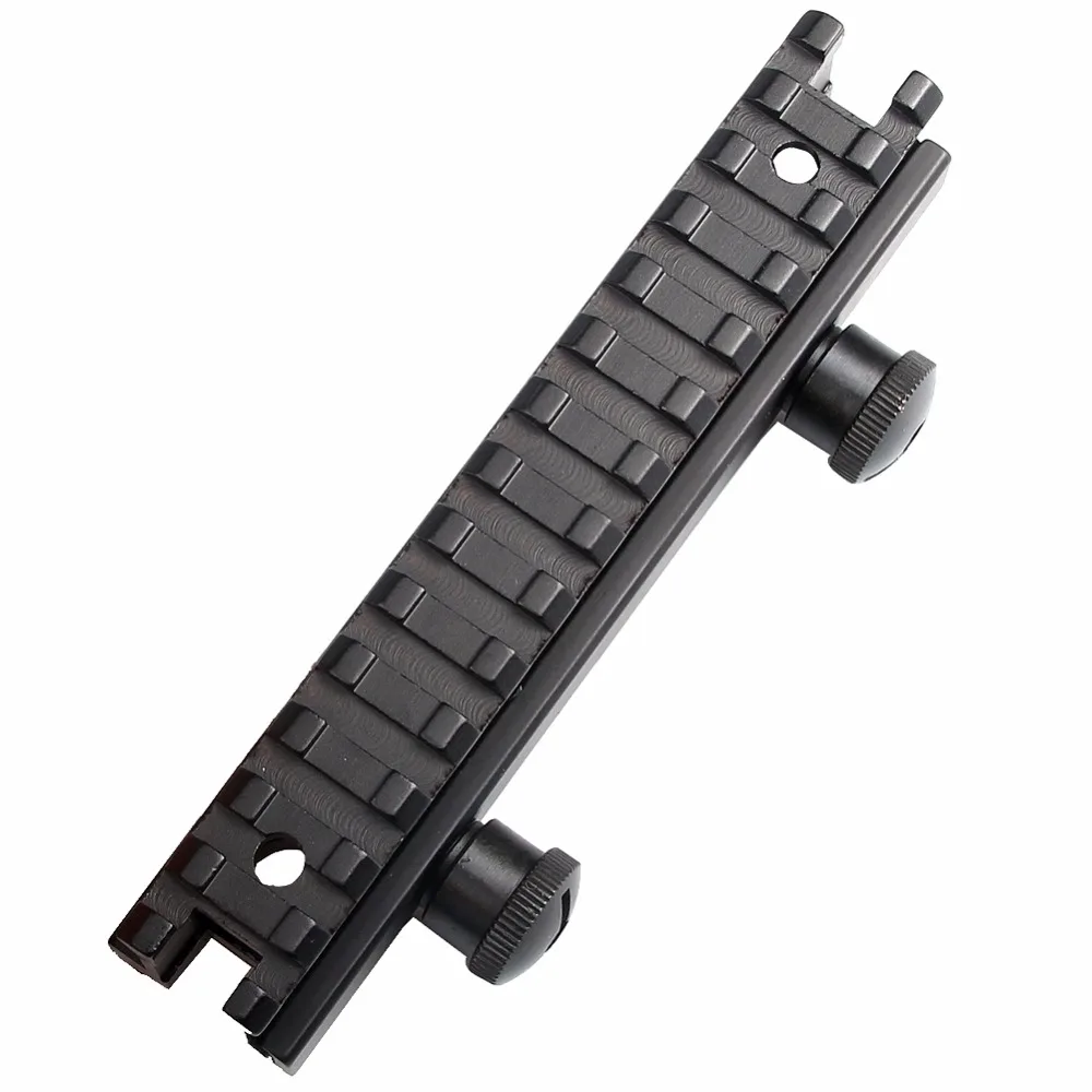 High Profile AR Riser Base QD Mount 20MM Rail with 14 Slots Weaver-Picatinny Rail 1-0015-5