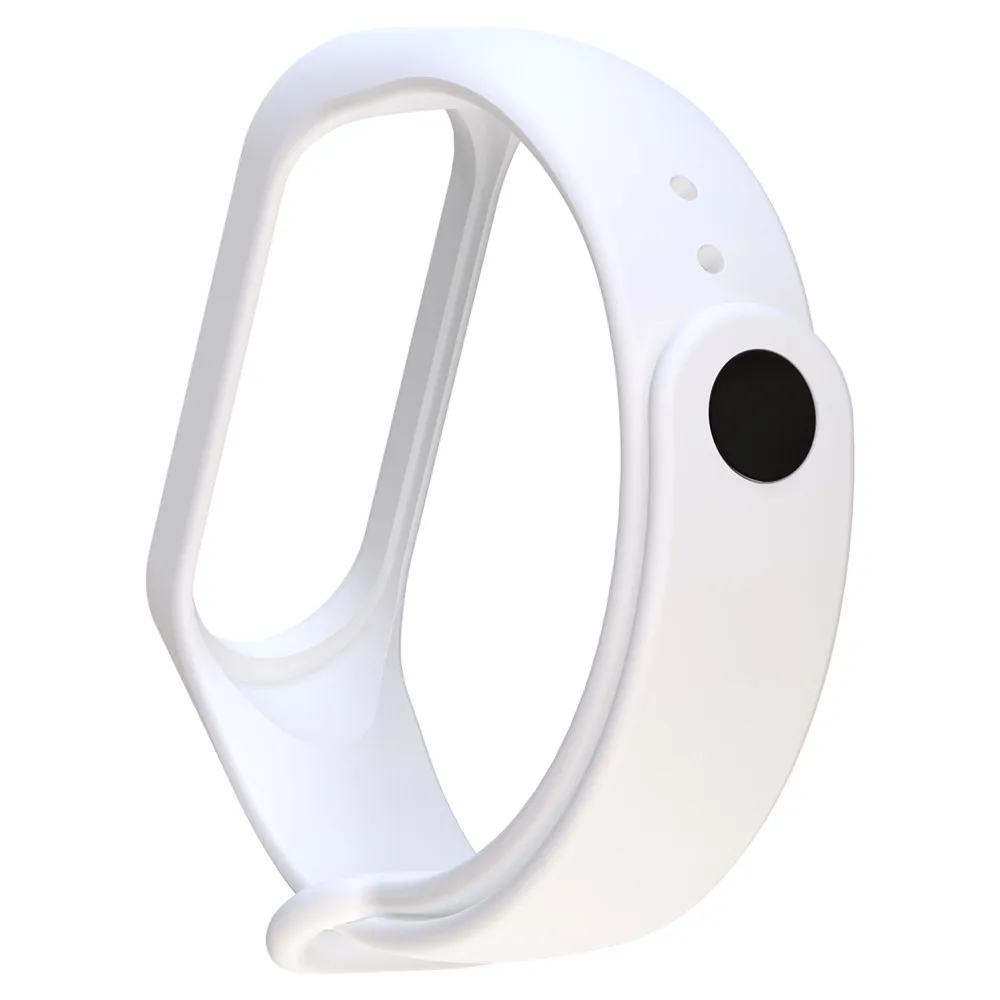 Силиконовый ремешок для часов с hd-пленкой для защиты экрана для Xiaomi Mi браслет miband 4 сменный Браслет для часов