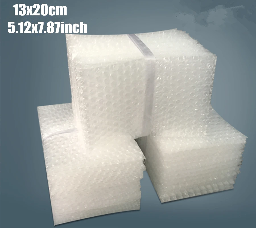13*20 см 5,12*7,87 дюйма 50 шт 10 мм Пузырьковые конверты, упаковочные пакеты, Полиэтиленовая упаковка, посылка