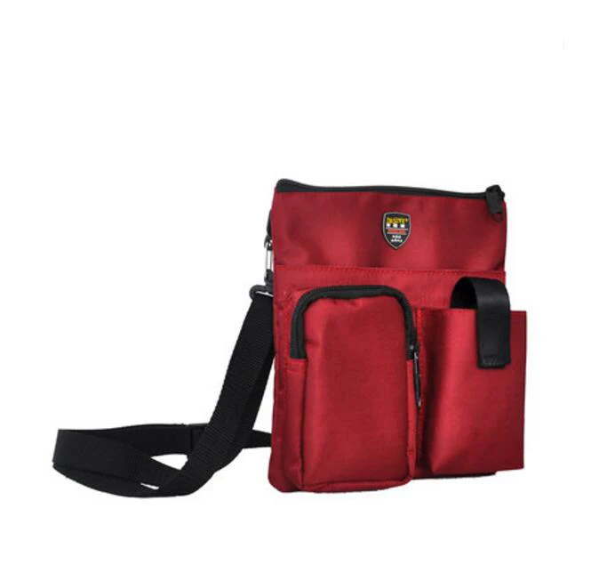 

Multi-function Small Canvas Tool Bag Shoulder Bag Computer Repair Tools Bag Red