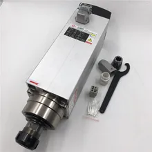 7.5KW ER32 Spindle Motor 220V Air-Cooled 18000rpm High Speed Air-cooling 20.7A CNC Woodworking Milling Drilling Machine