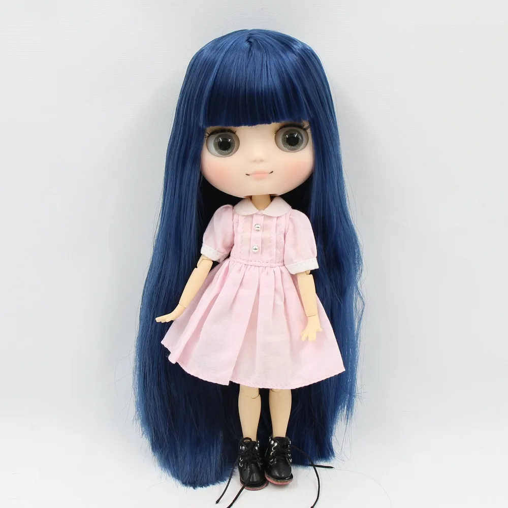 Middie Blythe Doll with Blue Hair, Tilting-Head & Custom Jointed Body 1