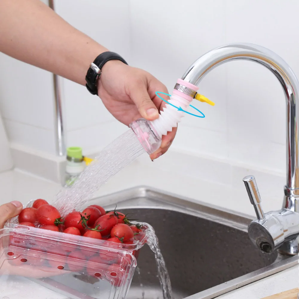 360 кухня кран с форсункой кран градусов поворотный дома воды Bubbler поворотная головка адаптер