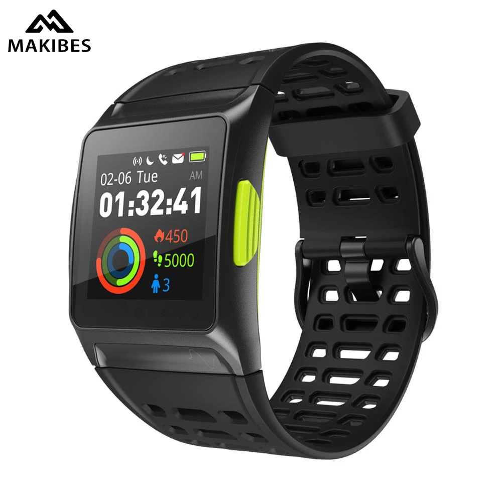 

Makibes BR1 GPS SPORTS Watch Smart Watch Bluetooth 4.2 Color Screen Multisport Wristwatch Men Women Fitness Watch Smartwatch