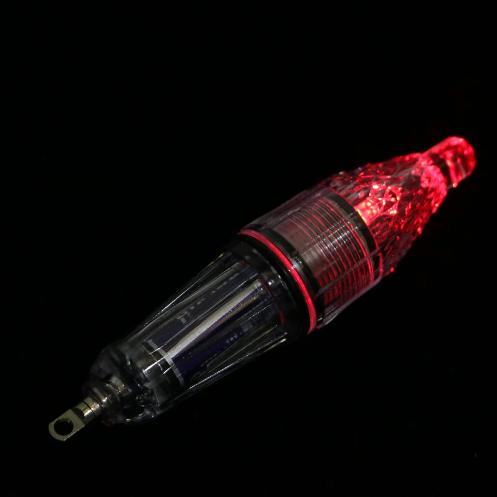 12cm LED Underwater Night Fishing Light Incredibly Effective Attracting Fish LED Deep Drop Underwater Fishing Squid Fish Lure