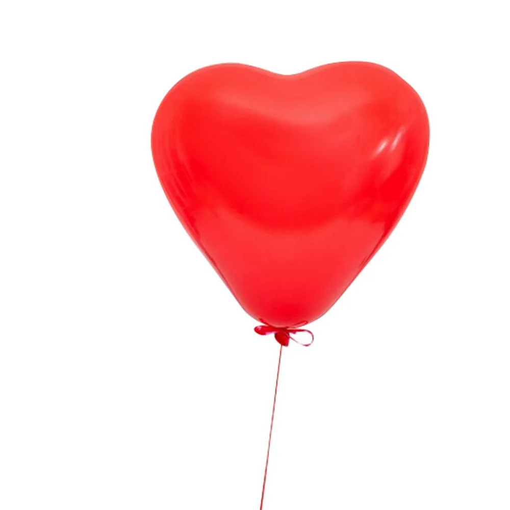 Buy 50pcs Plain Latex Heart Balloons for Birthday