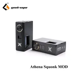 Оригинальный GeekVape Athena боттомфидер-мод с 6,5 мл блок впрыскивания электронная сигарета Weipa Поддержка сквонк RDA танк vape комплект