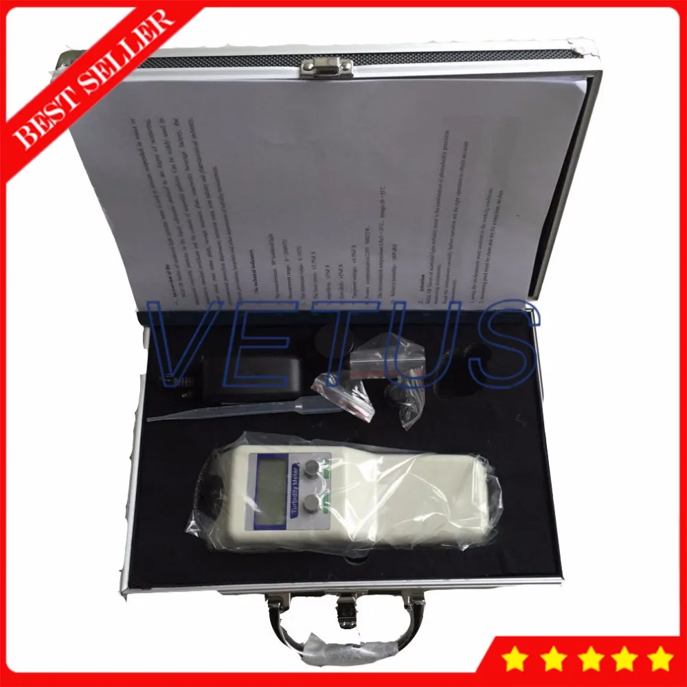 

0-200NTU Measurement Range Digital Nephelometer WGZ-1B Handheld Turbidimeter Turbidity Meter Tester