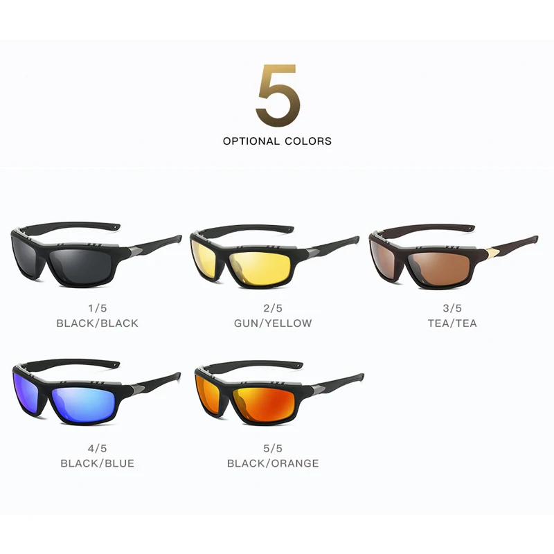 Pro Acme Для мужчин спортивные солнцезащитные поляризованные очки для классические кеды унисекс Ночное видение зеркальные очки для вождения очки UV400 с Чехол PA1004