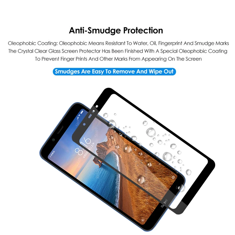 Защитное 3d стекло redmi 7a закаленное для xiaomi экрана 7 a A7 redmi7a защитная
