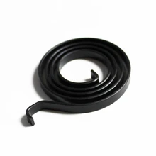 pack of 5 pieces flat coil spiral spring torsion outer diameter 41mm wire diameter 1.4mm x 4.6mm