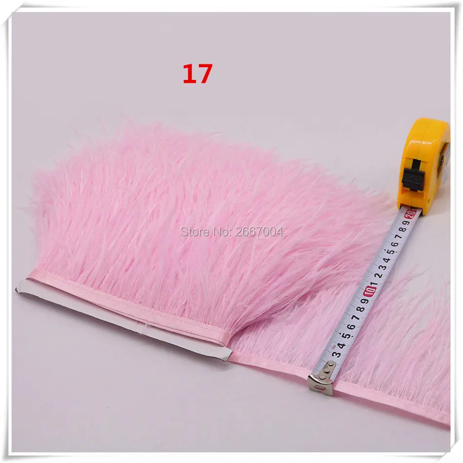 24 pink ostrich feather fringe 5_