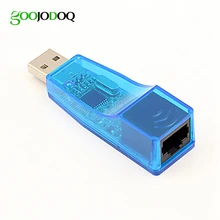 Внешний USB Ethernet адаптер USB 2,0 к RJ45 Ethernet Проводная сетевая карта LAN для ноутбука Windows 7/8/10/XP разъем RD9700