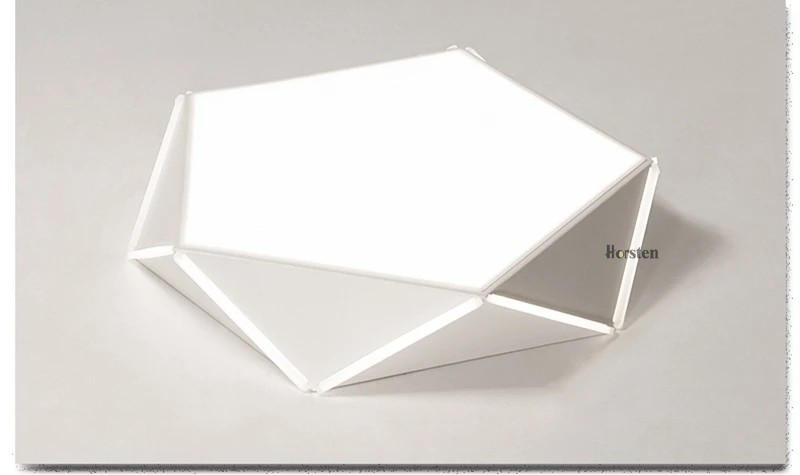 Horsten Geometric Design Ceiling Lights Lamps With Remote Control Indoor Lighting For Bedroom Living Room 6-20 Square Meters (9)