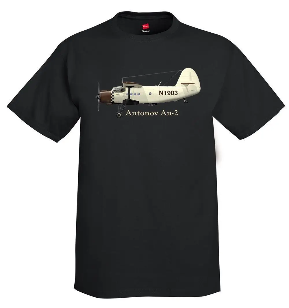 

Fashion Tops & Tees Print Casual Cotton Male Antonov An-2 Airplane T-Shirt - Personalized With Yourcustom Shirts