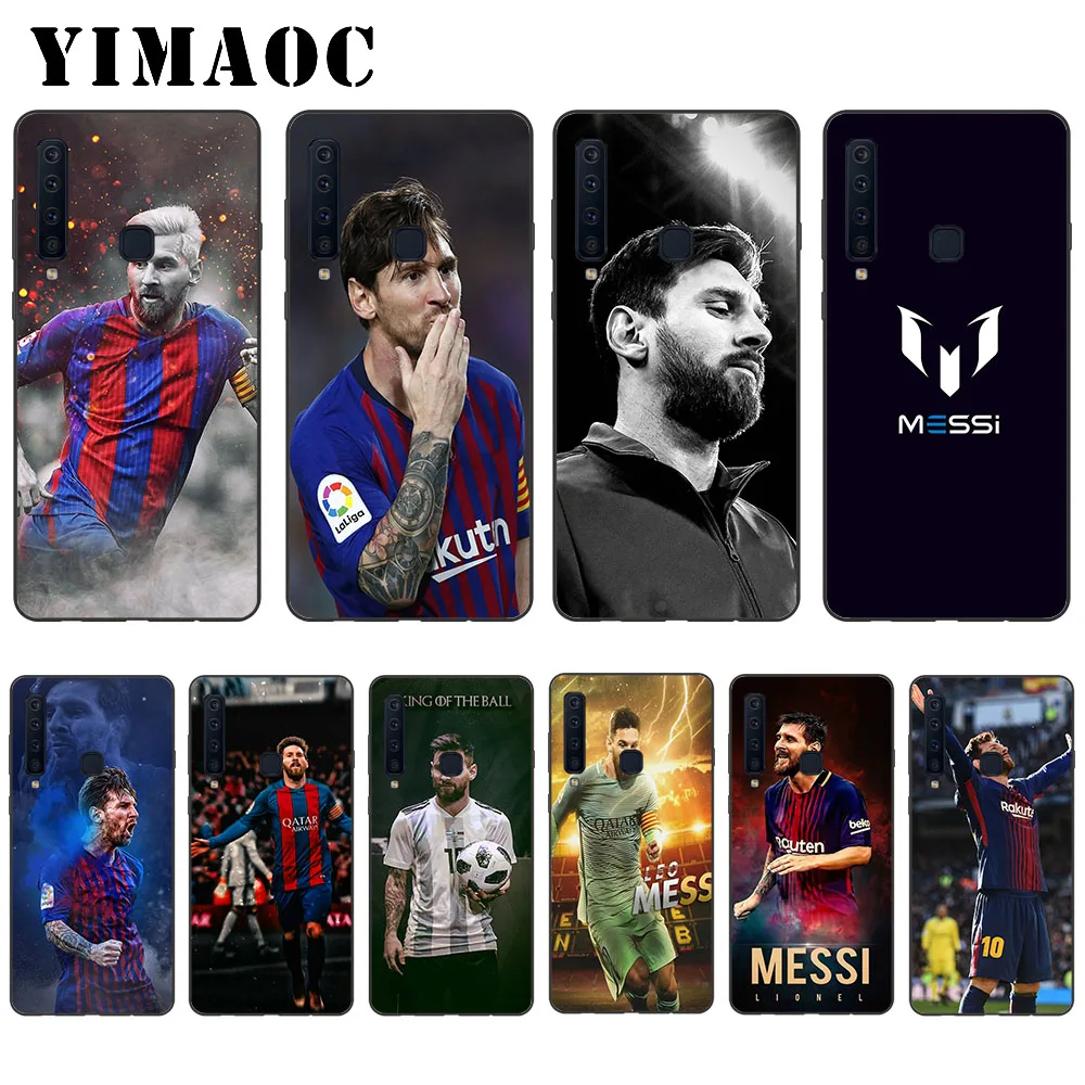 

YIMAOC Barcelona Messi Pattern Soft Case for Samsung Galaxy A3 A5 A6 A7 A8 A9 Plus Note 8 9 A10 A30 A40 A50 A70