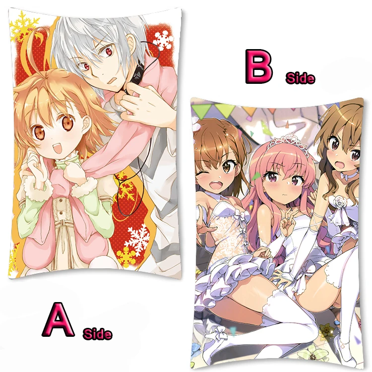 

Anime A Certain Magical Index Kamijou Touma Dakimakura Hugging Body Pillow Case Otaku Cushion Pillow Cover 2WAY 35x55cm