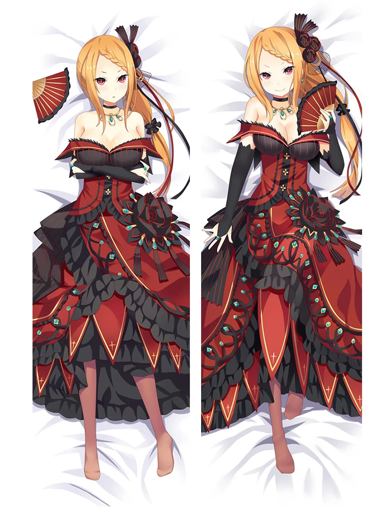 Чехол с рисунком аниме Re Zero kara Hajimeru Isekai Seikatsu Emilia Rem Ram beатрис обнимающая