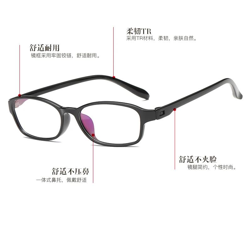 Гибкая очки для чтения мужчины Для женщин мягкая TR90 кадр очки читатель очков очки люнет де лекции