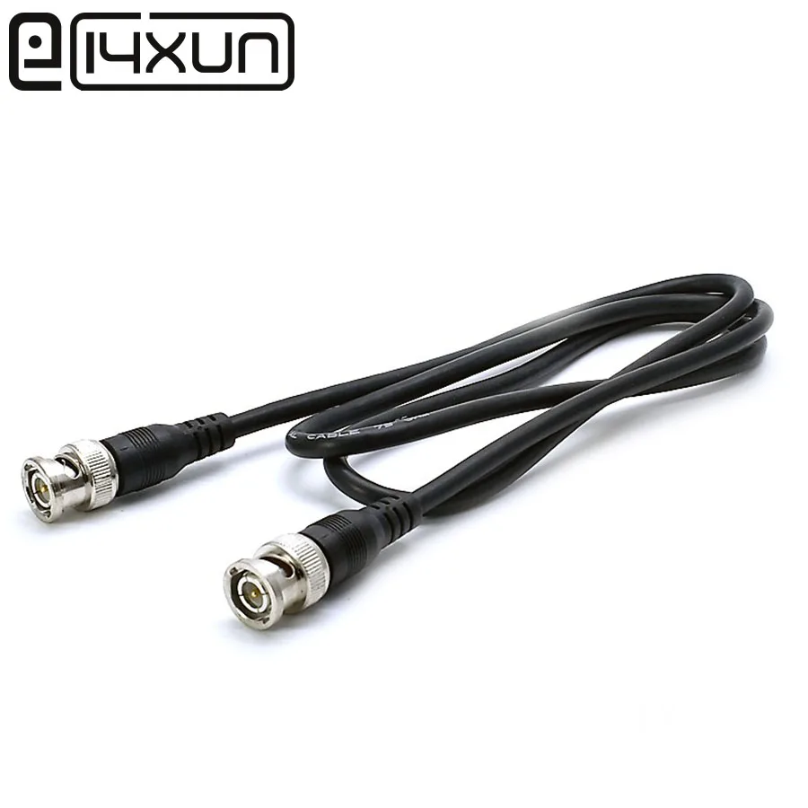 

EClyxun 1pcs Monitor Video Connector Cable BNC Male Plug with 60cm 75-3 Pure Copper Shielded Line