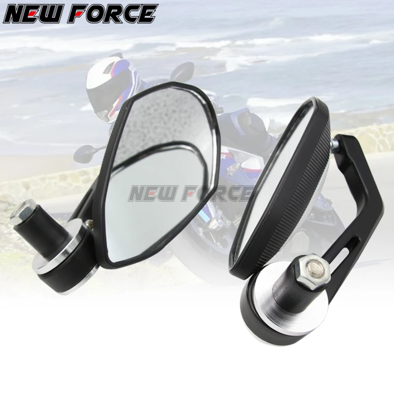 Универсальные мотоциклетные зеркала заднего вида для Honda CB CBR 600 F3 F4 F4I 1000RR Ninja ZX 6R 9R