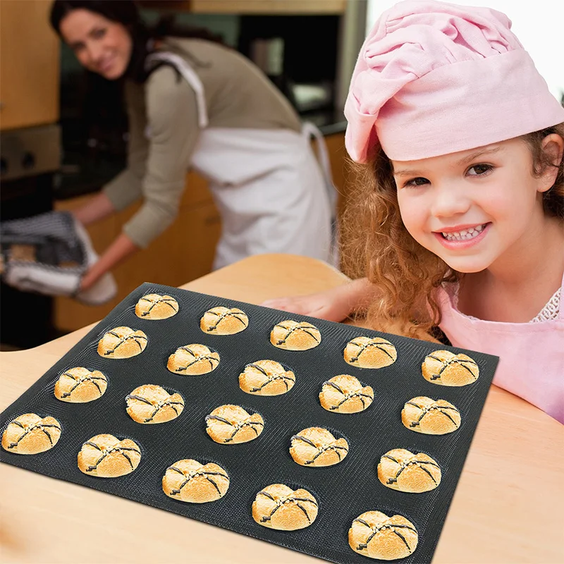 Free shipping 35X28CM commercial oven Flexible Puffs Baking Forms perforated non stick silicone tray silicone baking tray Free shipping 35X28CM commercial oven Flexible Puffs Baking Forms perforated non stick silicone tray silicone baking tray