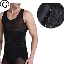 PRAYGER для мужчин, для похудения, для тела, Корректирующее белье, компрессионный пояс боди, жилет, утягивающий пояс для живота, поясные Топы