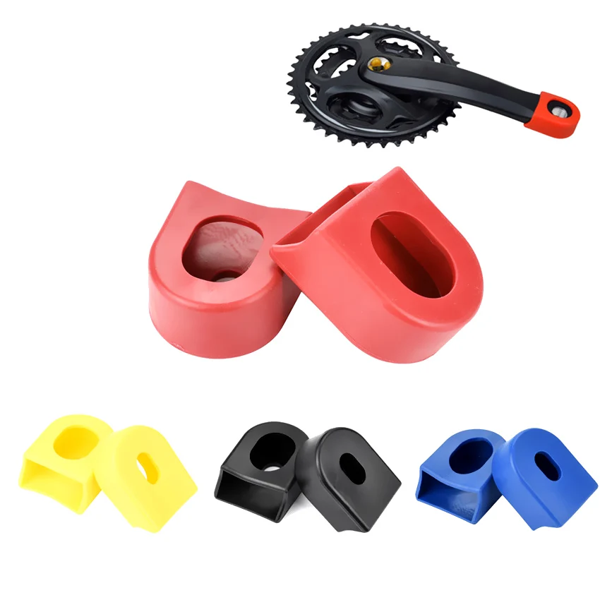 

Candy Color Bike Crankset Crank Protective Sleeve MTB Road Bicycle Cycling Crankset Protect Cover Crank Arm Boots 5 Colors M25