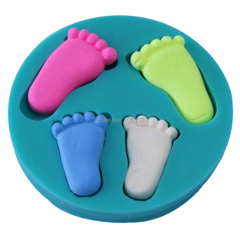 silicone baby foot