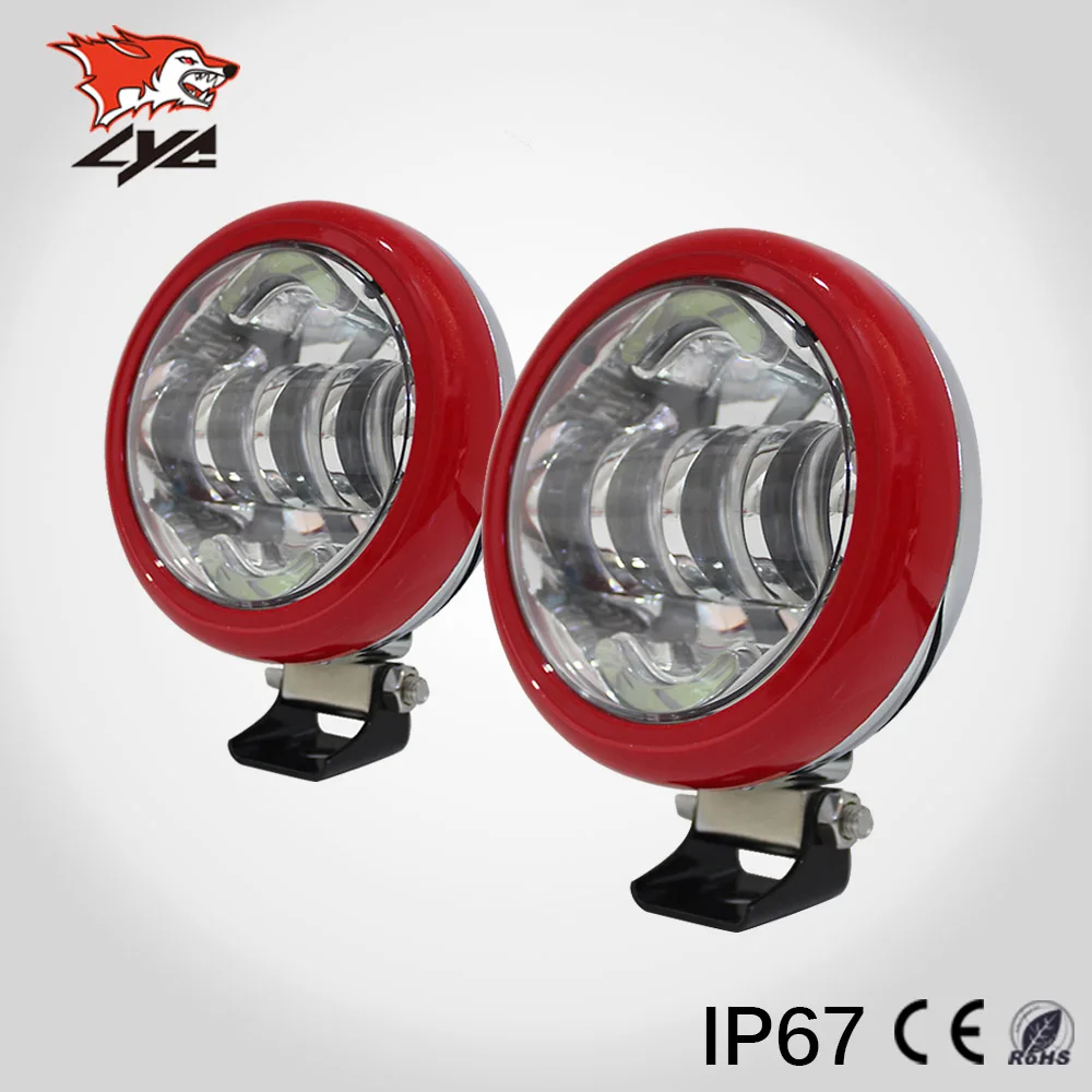 

LYC Headlight for BMW Led Drl For bmw Car Decoration Light SOS Emergency Die-cast Aluminum 5'' Round Headlight Lamp 40W 2500lm