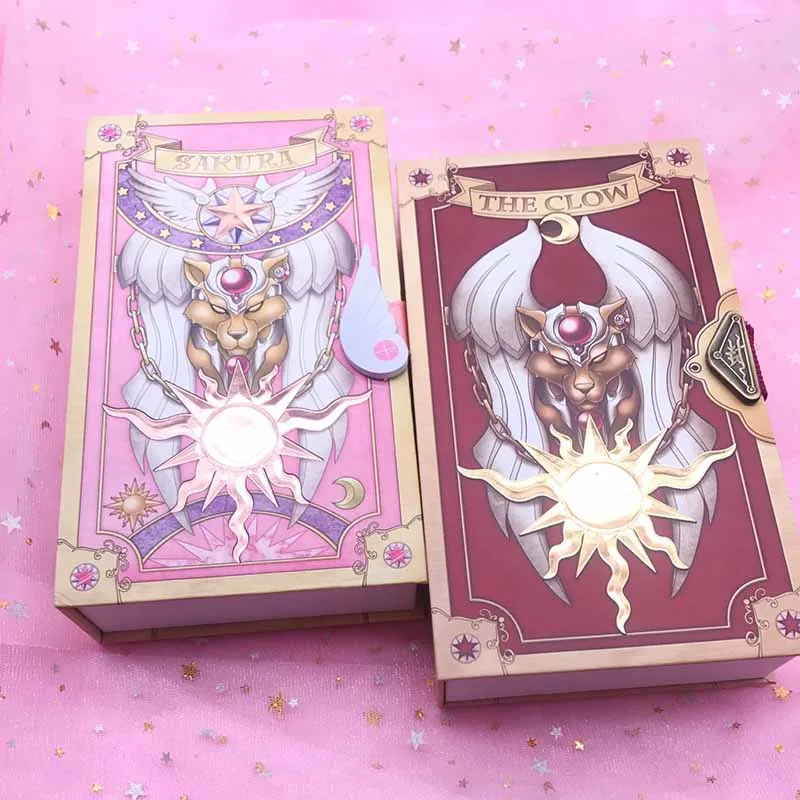 Online Cardcaptor tarjeta captor sakura clow tarjetas tarot tarjetas libros cosplay