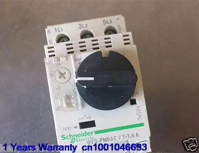 

DHL/EUB 5pcs NEW Original for Schneider GV2-PM06C GV2PM06C 1-1.6A Breaker 15-18